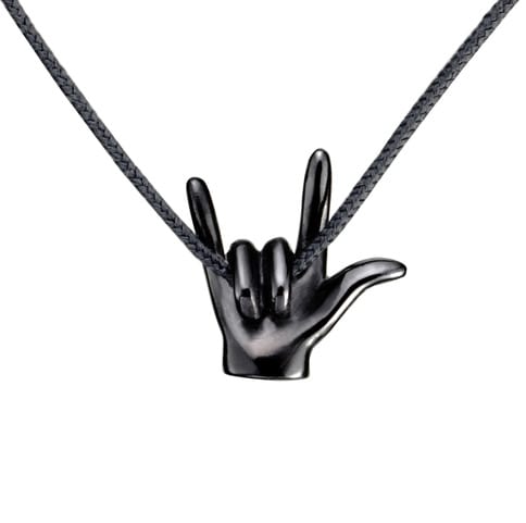 Finger-Symbols-apendentif-ILY-argent-noirci-99€